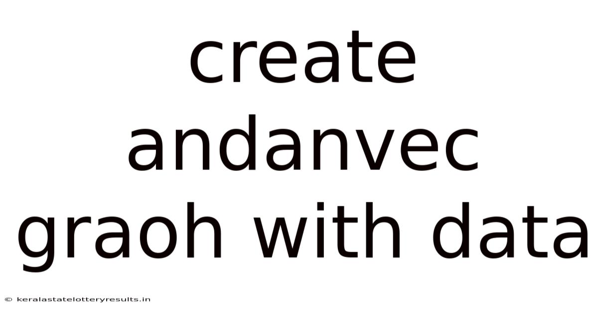 Create Andanvec Graoh With Data
